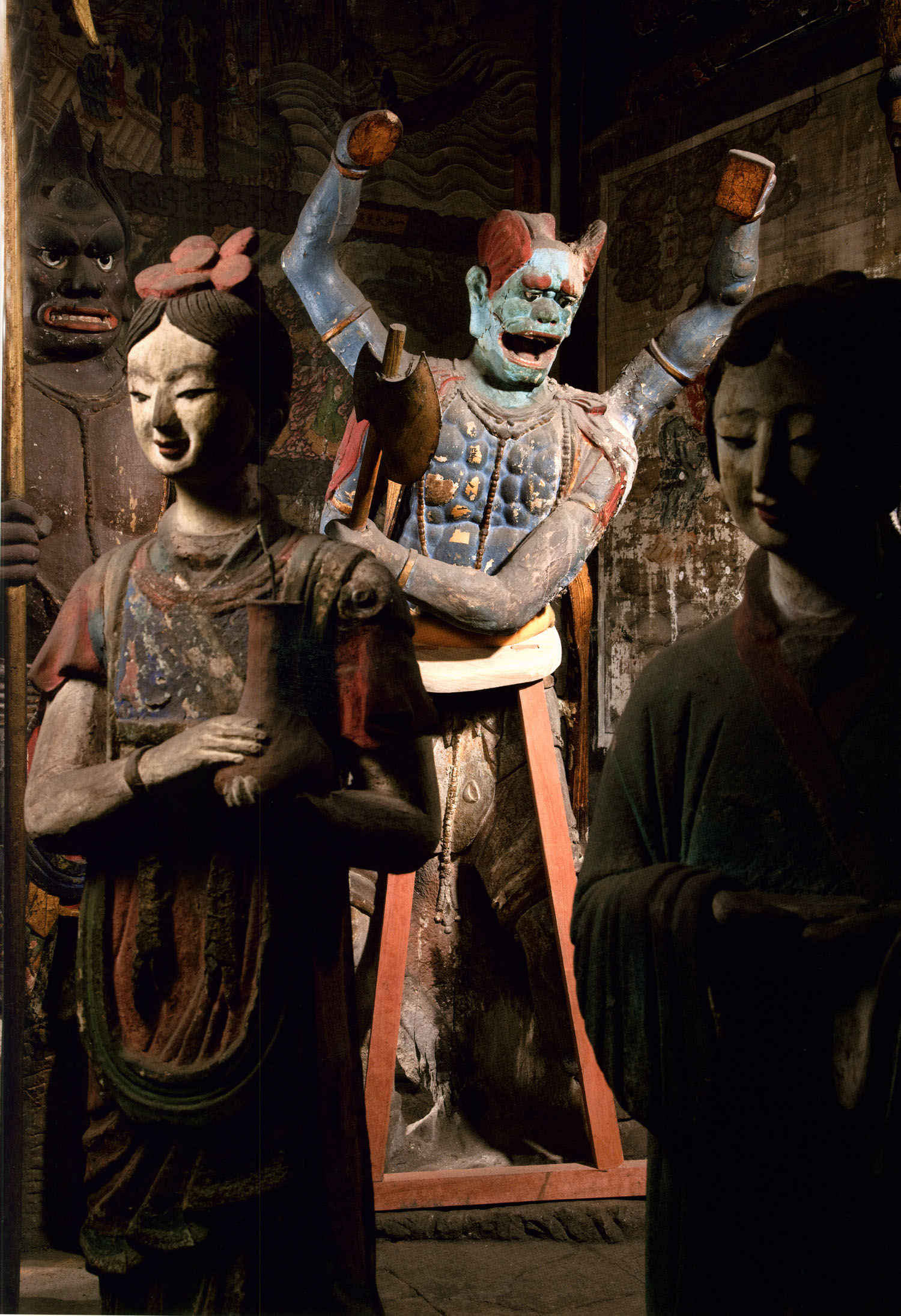  p>无能胜明王,是一位不被任何东西所打倒的菩萨. /p>