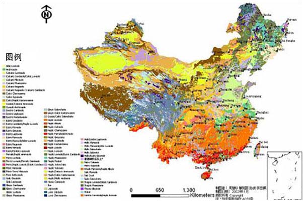 如中国土壤分类系统中的水稻土,褐土,潮土是土类级别的土壤单元;潴育