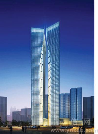 南亚之门,这座全国排名前15位的摩天高楼将在昆明主城区尚义花市片区