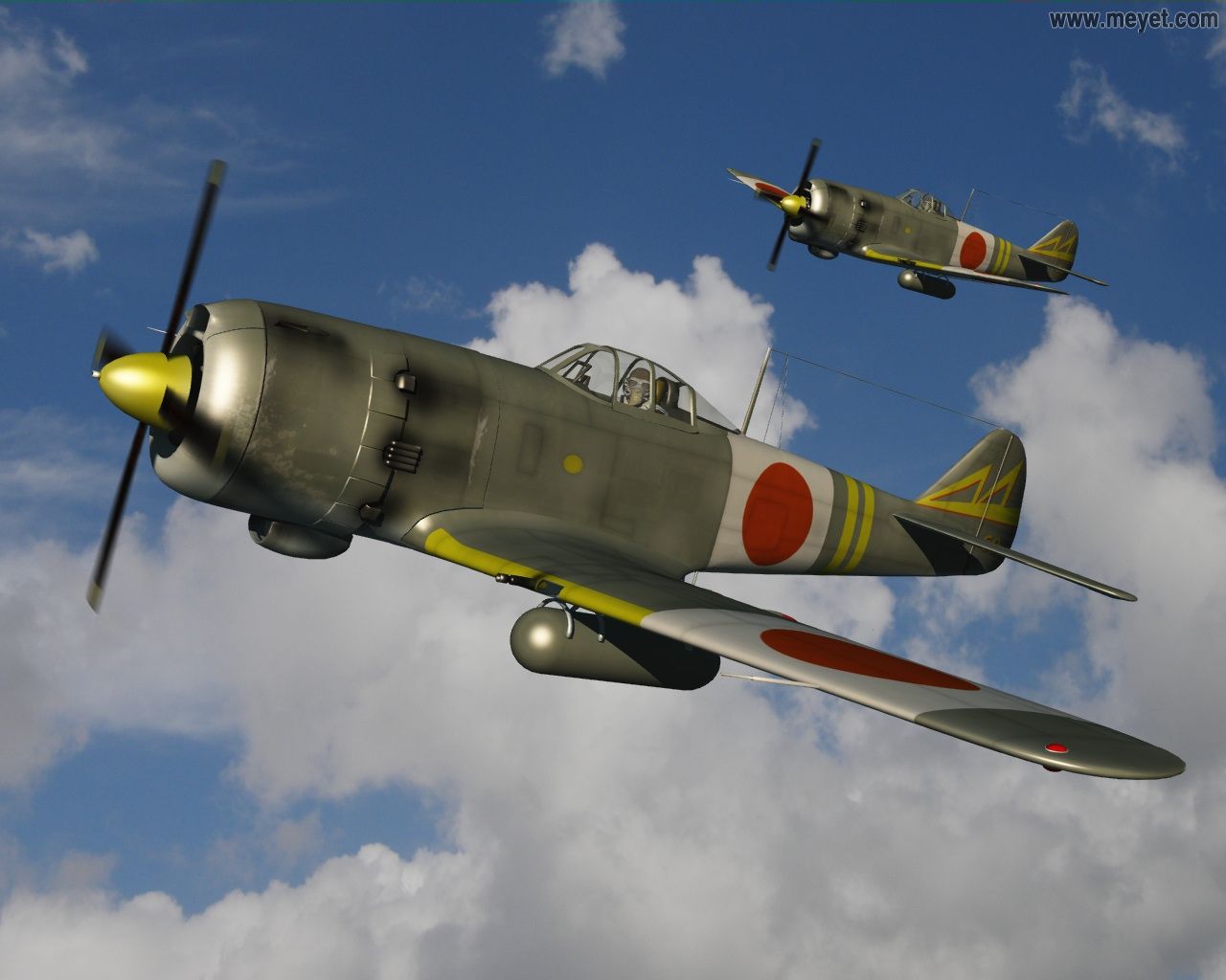  p>四式疾风战斗机由中岛飞机场研制生产,制式型号为 四式单(座)战(斗