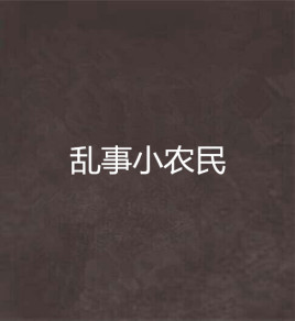 乱事小农民
