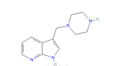 3-(1-哌嗪基甲基)-1h-吡咯并[2,3-b]吡啶