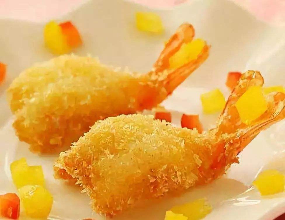 面包糠炸虾