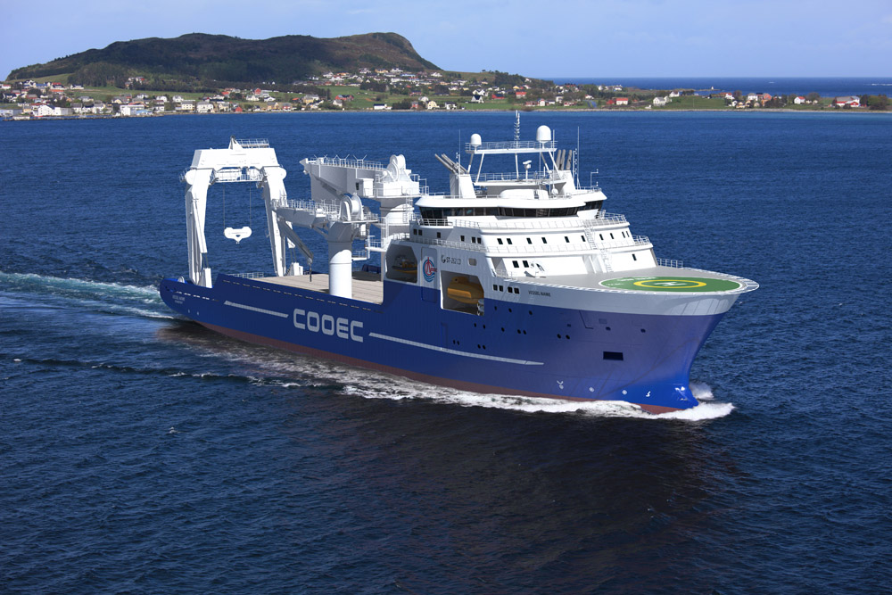 海洋石油286深水工程船