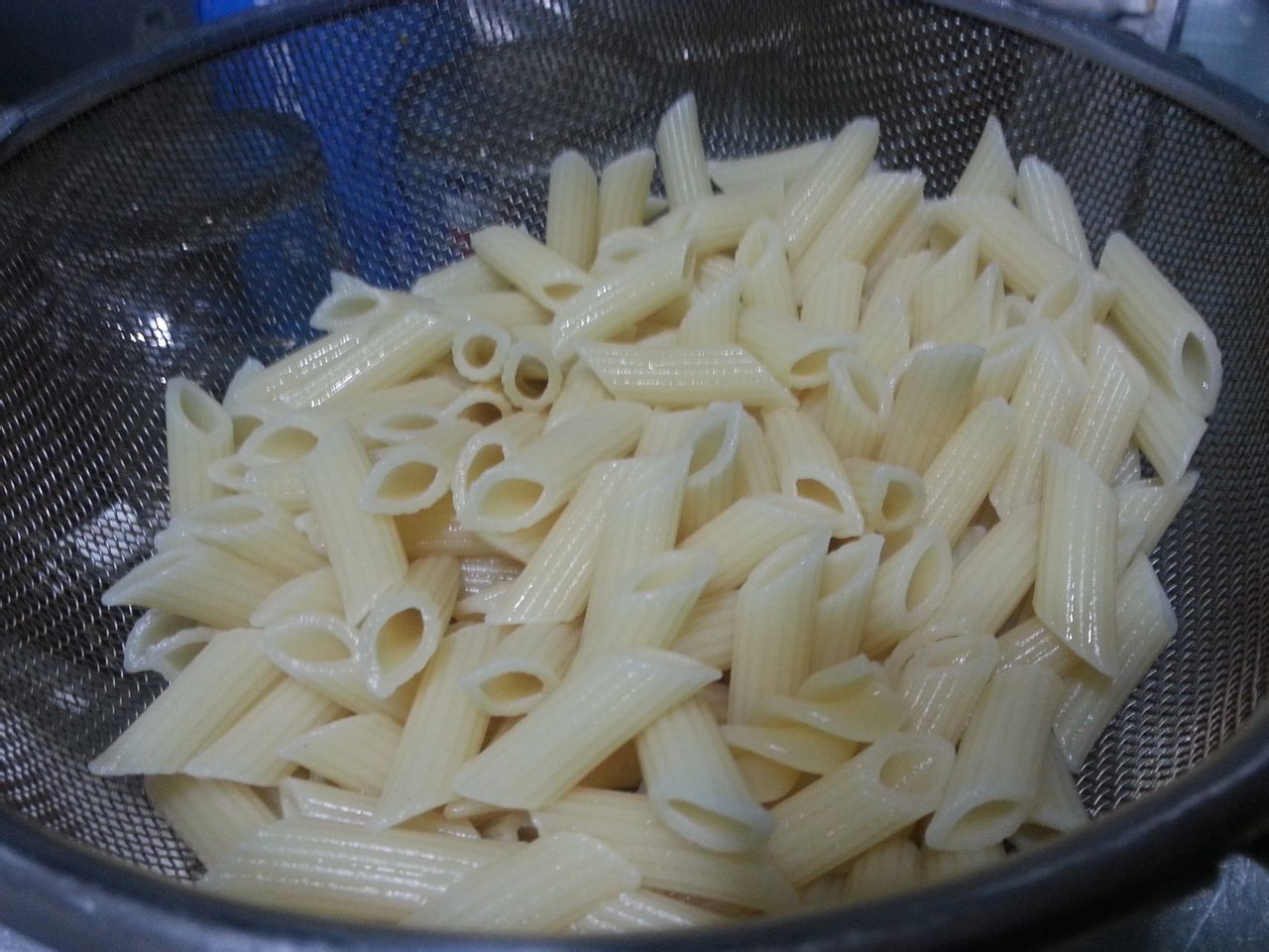 韩国泡菜火腿斜管面