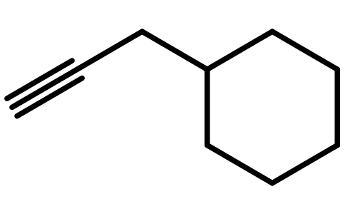  p>3-环己基丙炔分子式:c9h14,主要用于有机合成中间体.无色液体.