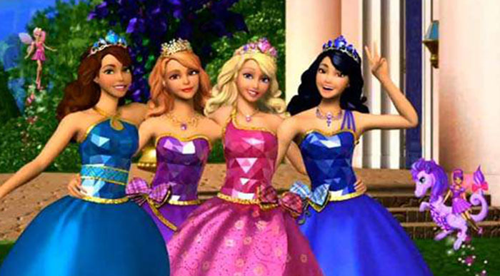 barbie princess charm school