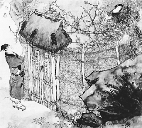 游园不值·应怜屐齿印苍苔