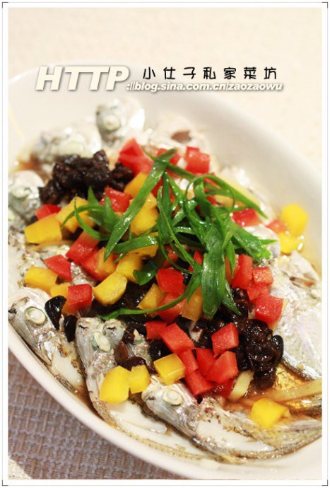 豆豉叶子鱼