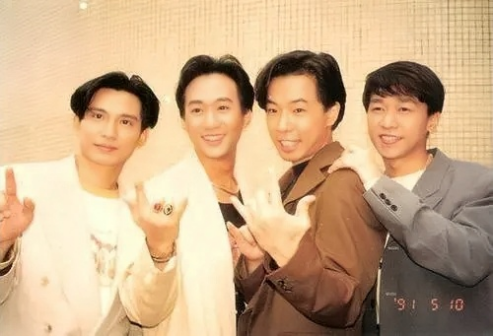 1991年5月,台湾,宣传《光辉岁月》专辑