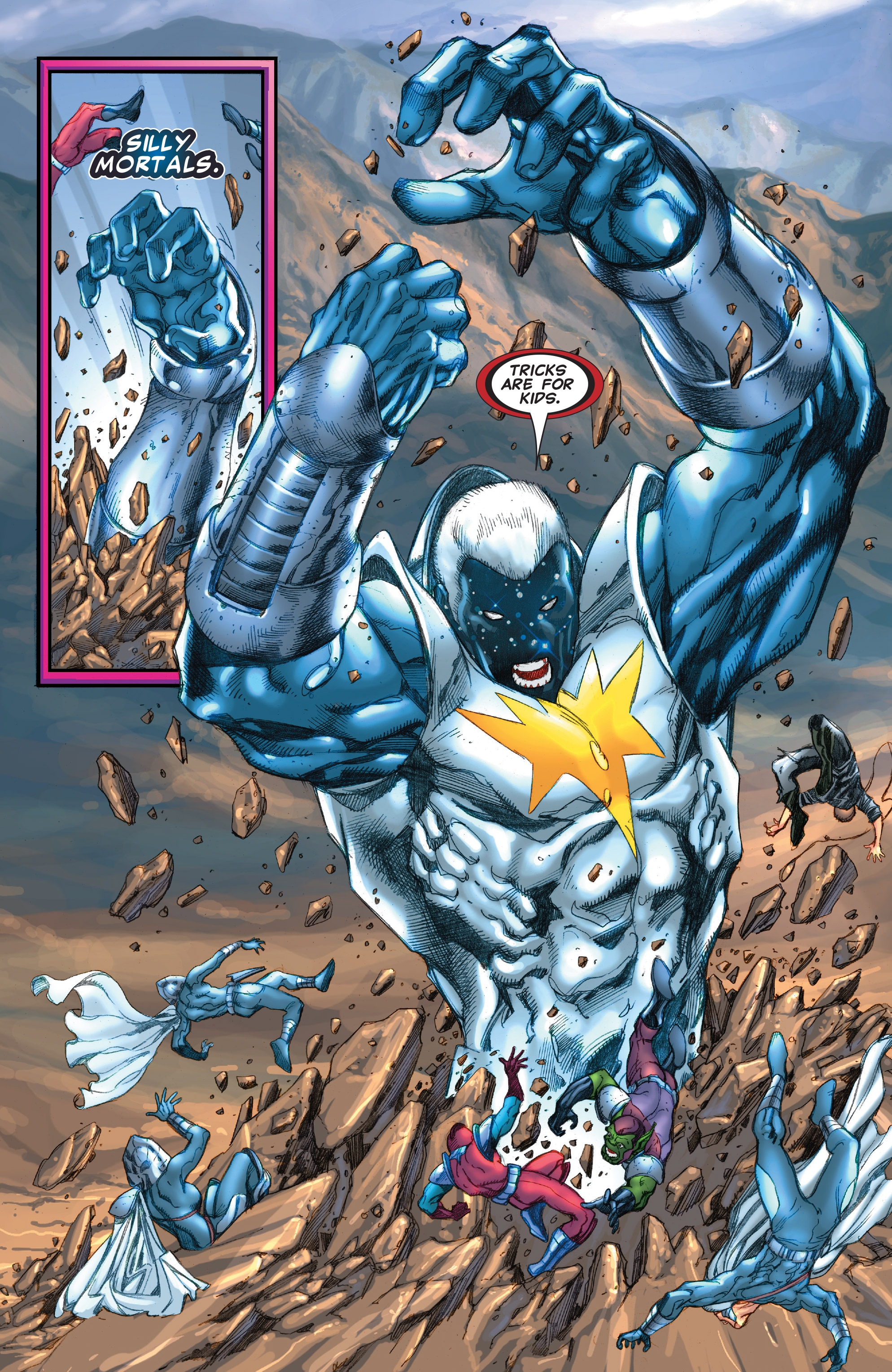  p>惊奇队长(captain marvel)是一个超级英雄头衔,曾有多位英雄担任此