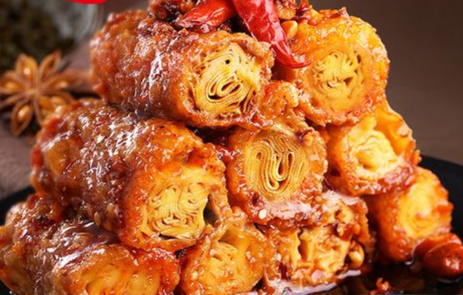 麻辣豆腐卷