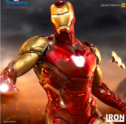iron studios《复仇者联盟4-终局之战》钢铁侠mk85 1:4 雕像