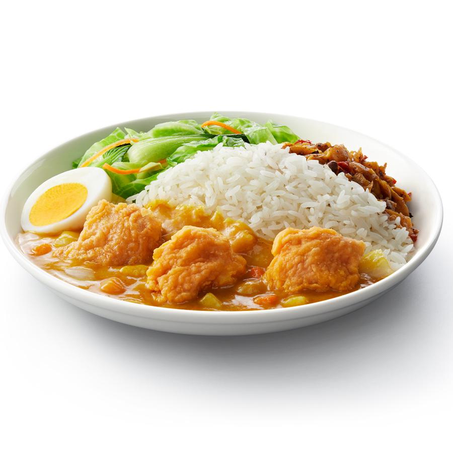 奶香咖喱鸡饭