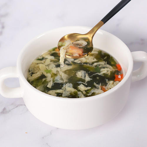 虾皮紫菜蛋花汤