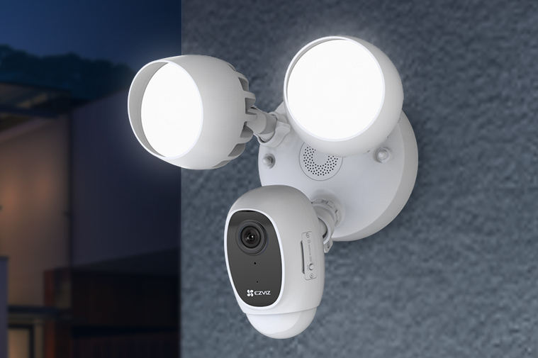 萤石庭院灯摄像机lc1c