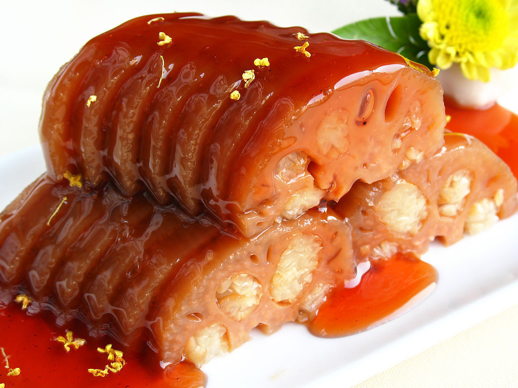  p>桂花糯米藕又名蜜汁糯米藕,是中国 a target="_blank" href="/item