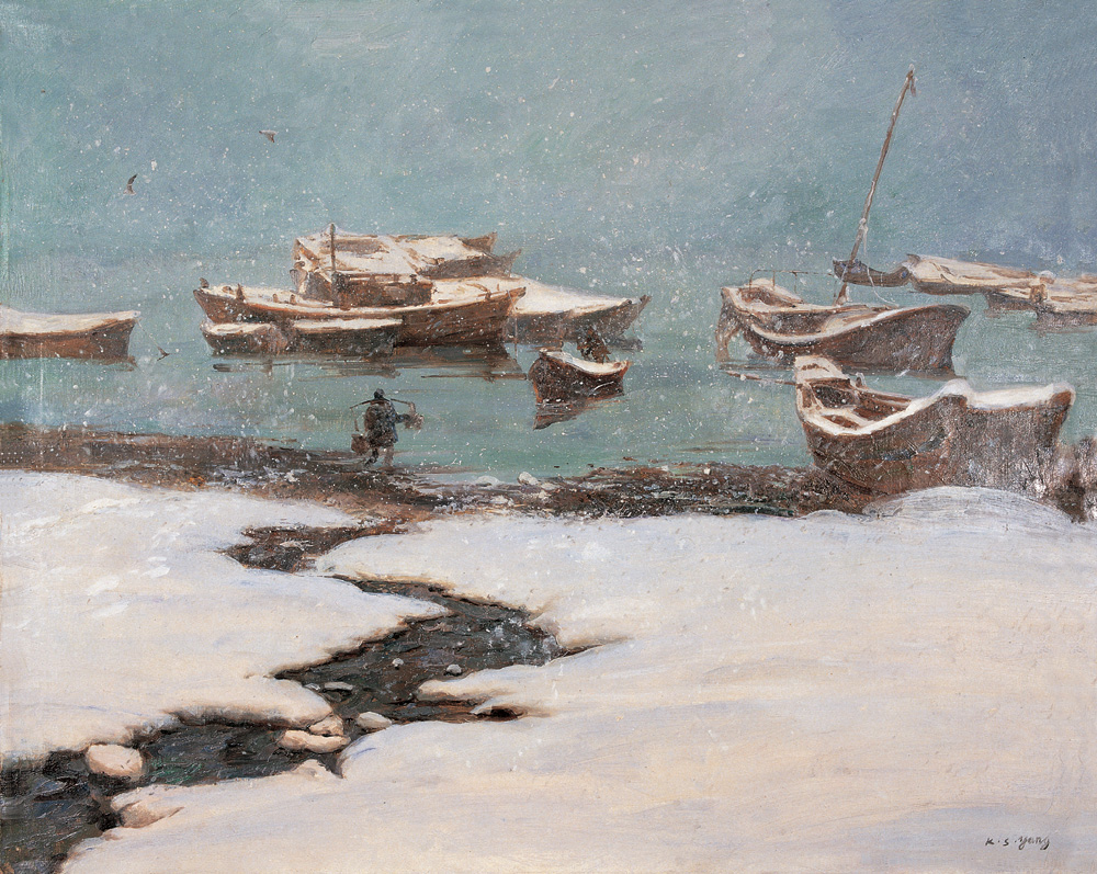  p data-id="gnaub5jotq">杨克山(1944.4—)擅长油画,水粉画.