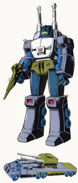  p>袭击是动画作品《变形金刚》中的一个角色,是霸天虎成员,职能是战