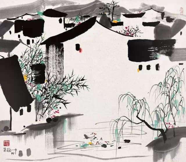 中国的梵高：浅析吴冠中绘画的艺术成就和艺术美感_百科TA说