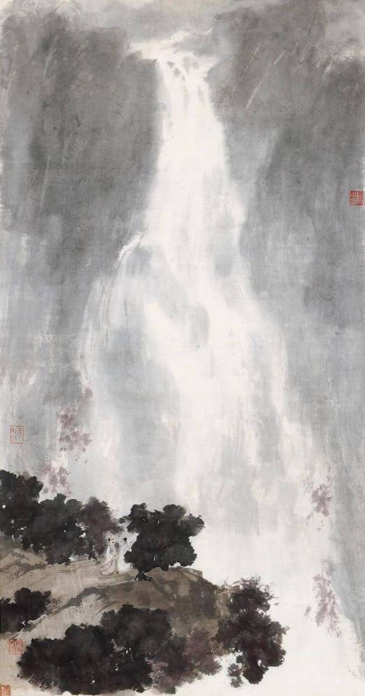 傅抱石作品