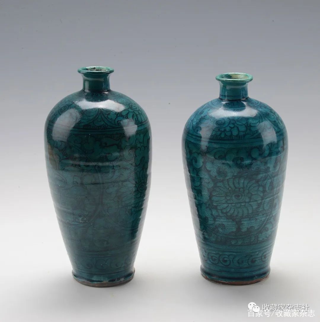 中国　缸豆紅釉　龍文瓶　梅瓶　M　7313A 中国 缸豆紅釉 龍文瓶 梅瓶 M 7313A