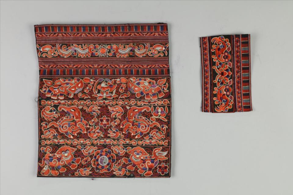 民国苗族绣花袖口