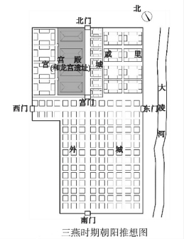 朝阳古城历史演变一