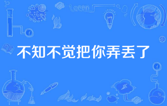 不知不觉把你弄丢了_百度百科