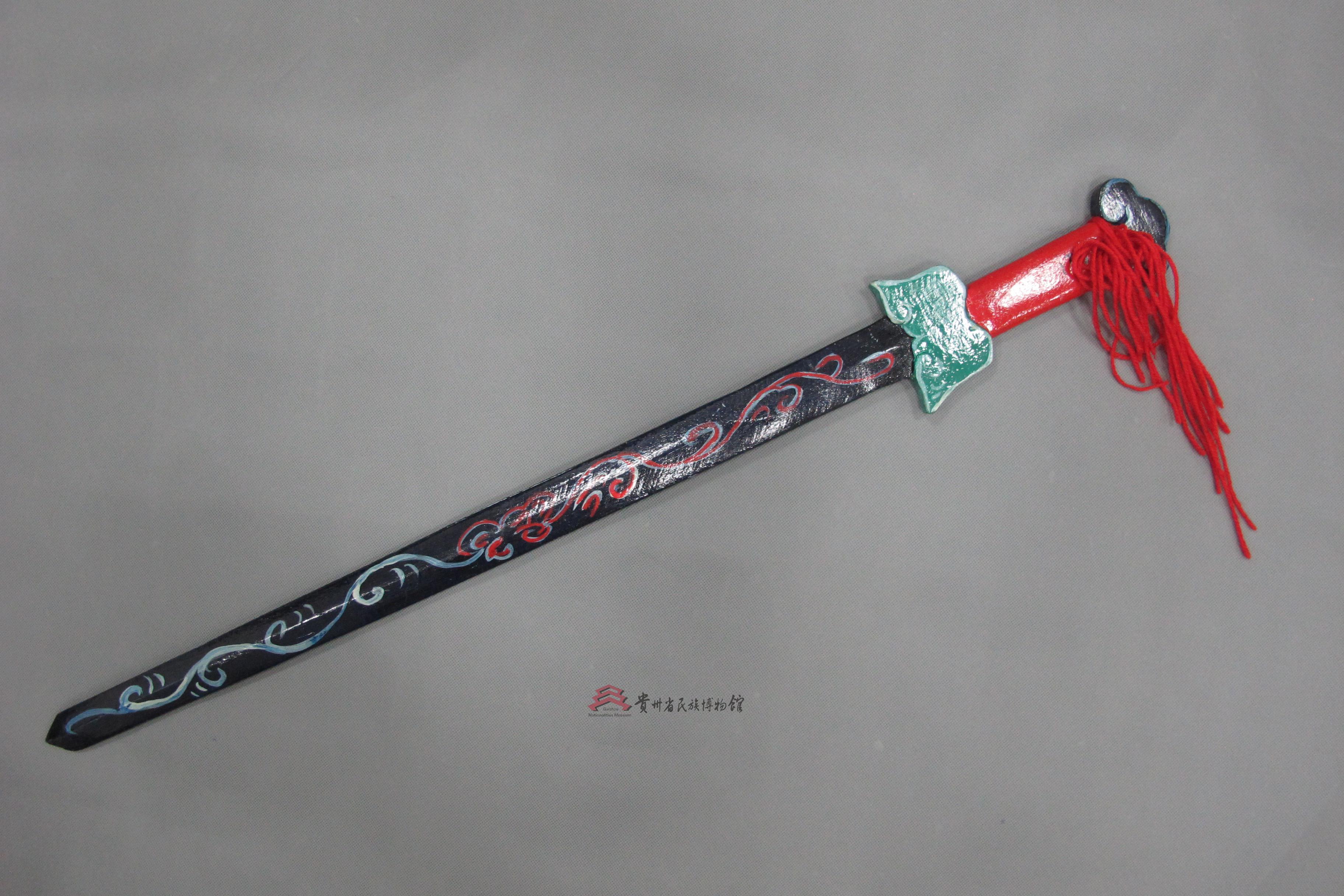 当代安顺地戏兵器之短剑