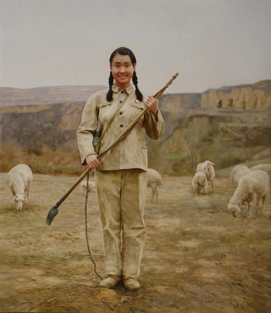 王国斌油画知青系列