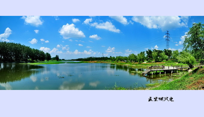 该景点位于 a href="#" data-lemmaid="1613088">颍上县 /a>城区西侧