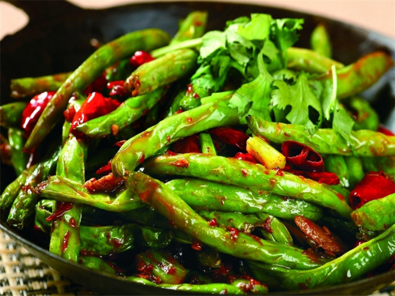 干锅豇豆