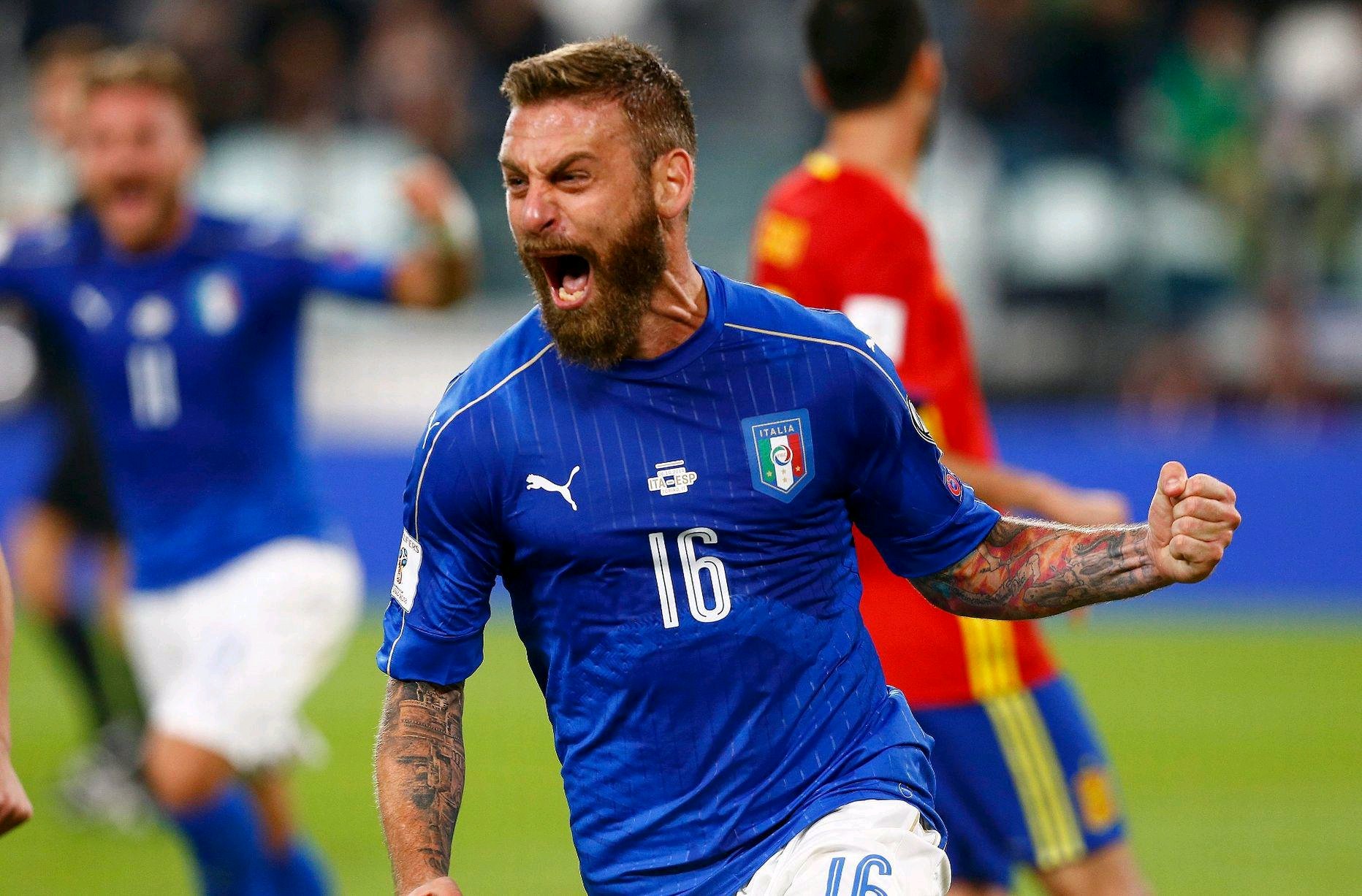  p>达尼埃莱·德罗西(daniele de rossi),1983年7月24日出生于意大利