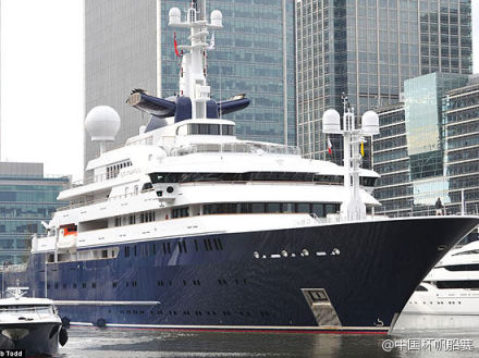 微软创始人之一,亿万富翁保罗·艾伦(paul allen)所拥有的"章鱼"号