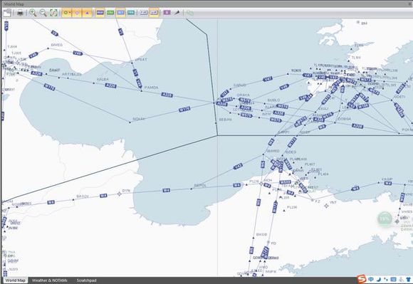  p>航路:由国家统一划定的具有一定宽度的 a targe
