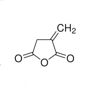  p>衣康酸酐是一种重要的衣康酸衍生物和精细化工原料,由于其分子中
