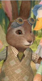  p>比得兔(peter rabbit)是一个虚构的图画小说拟人角色,作者是英国