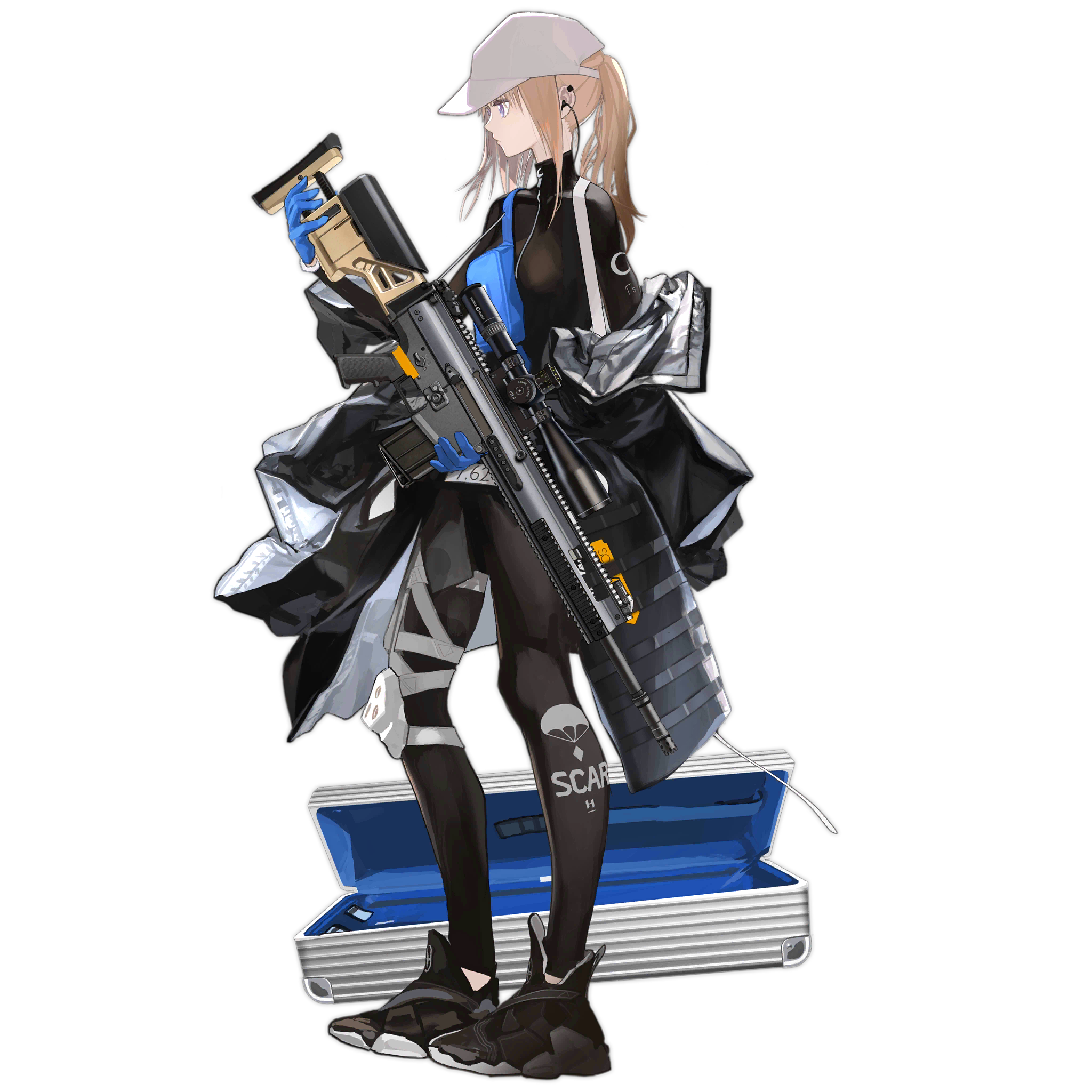 scar-h是手机游戏《少女前线》中的五星