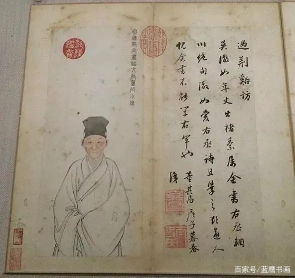 高額売筋】 文人画粋編 徐渭 南宋画の 気魄漲る徐渭 董其昌