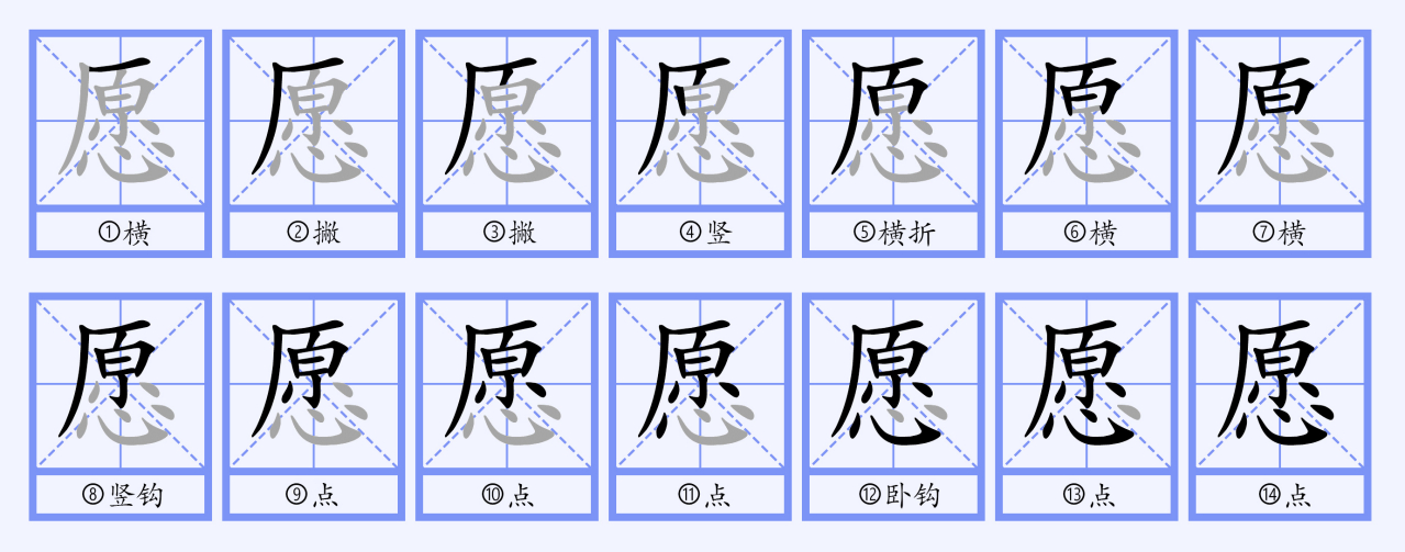 愿（汉语文字）_百度百科