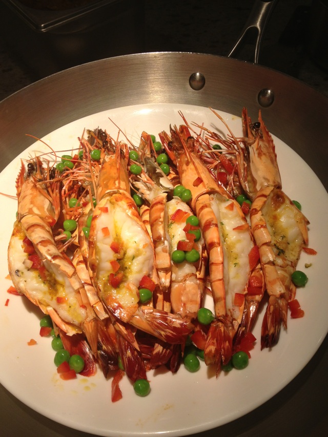  p>黄油焗虾是一个以 a target="_blank" href="/item/大虾/106244"