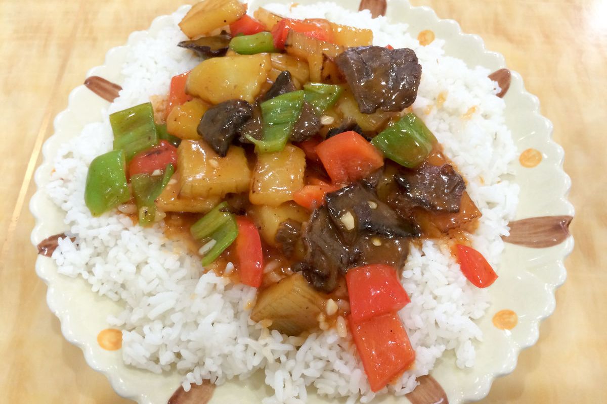牛肉盖饭
