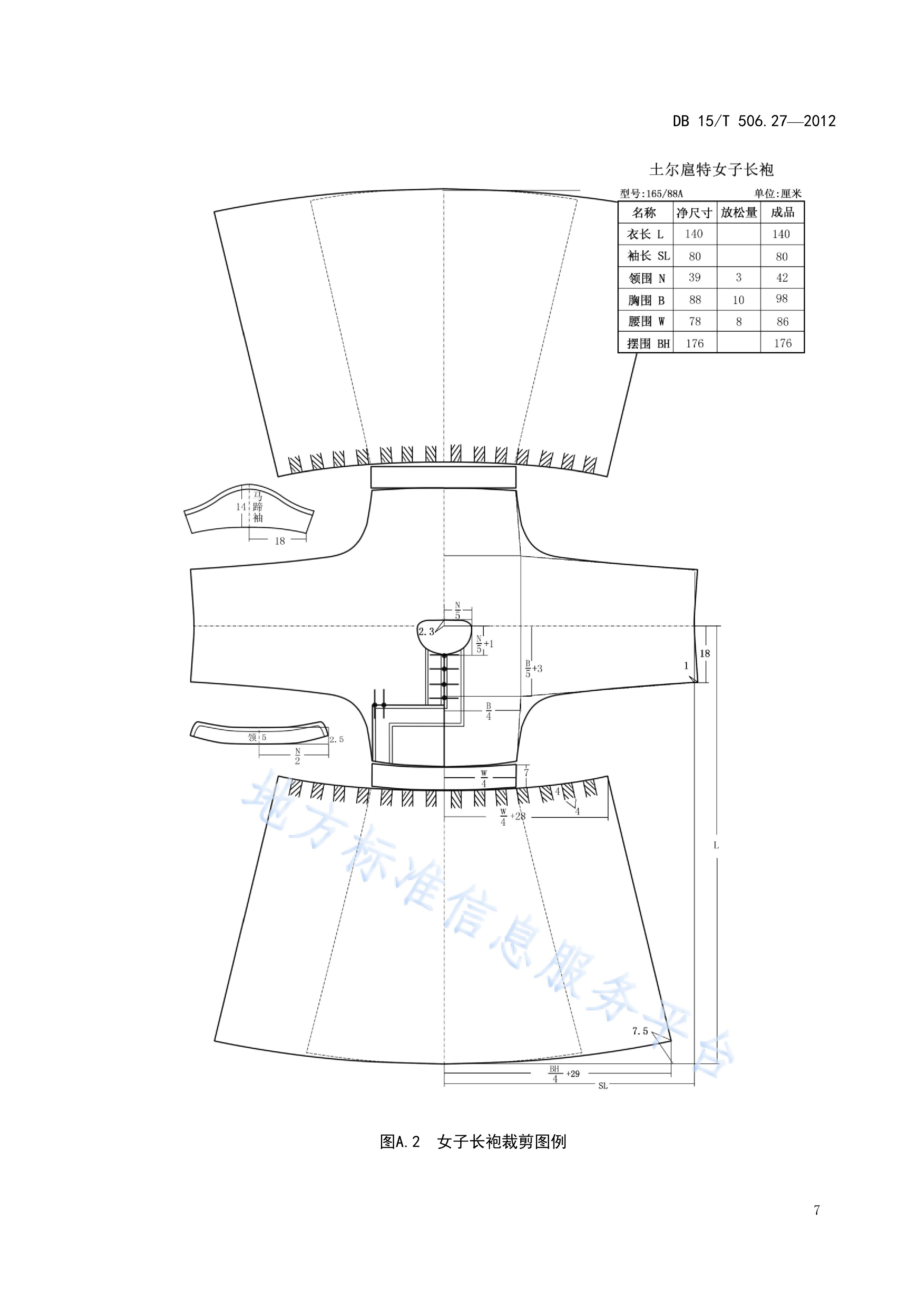  p>《蒙古族服饰—第27部分:土尔扈特服饰》(db15/t 506.