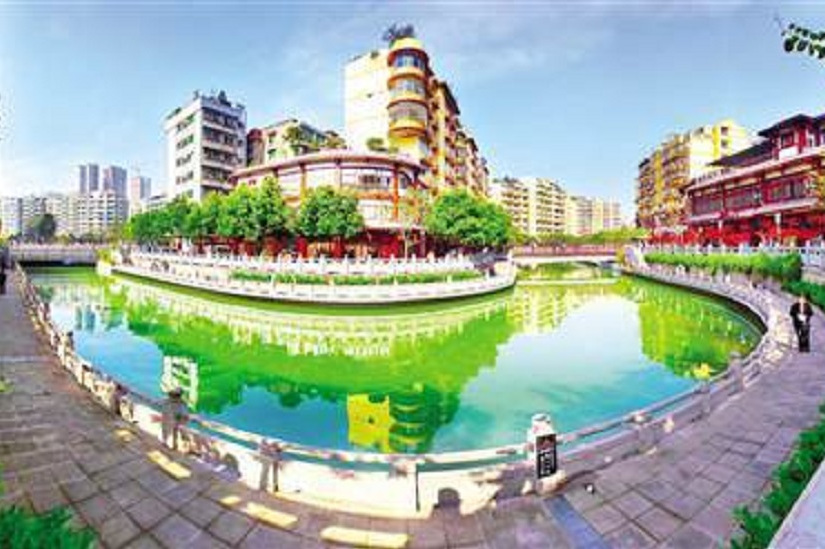 重庆南川半溪河滨水公园