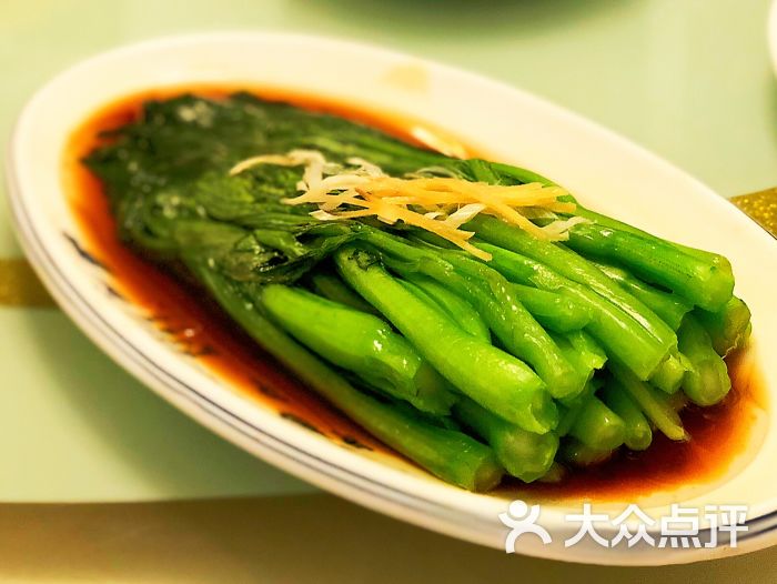 豉油粉丝蒸菜心