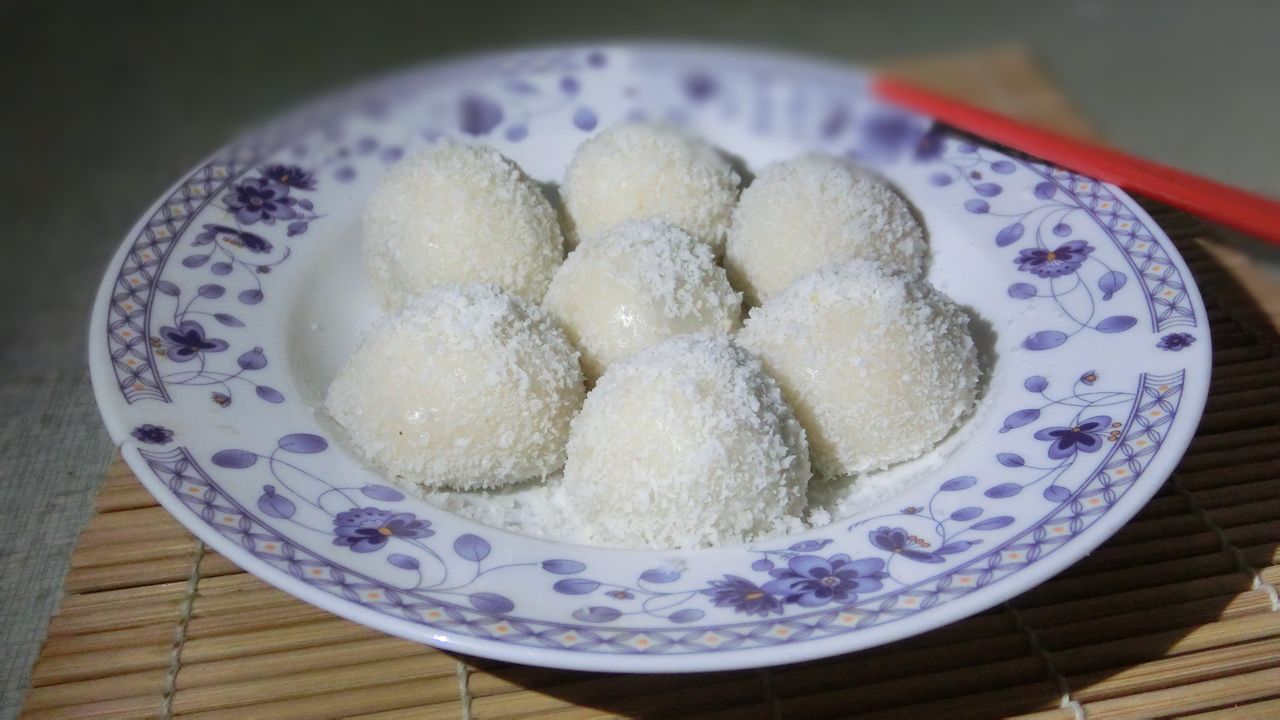 懒人豆沙糯米糍