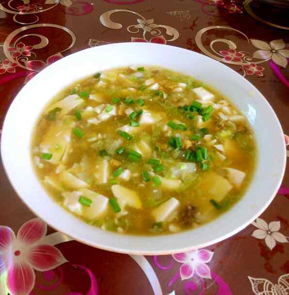 豆腐葱花羹