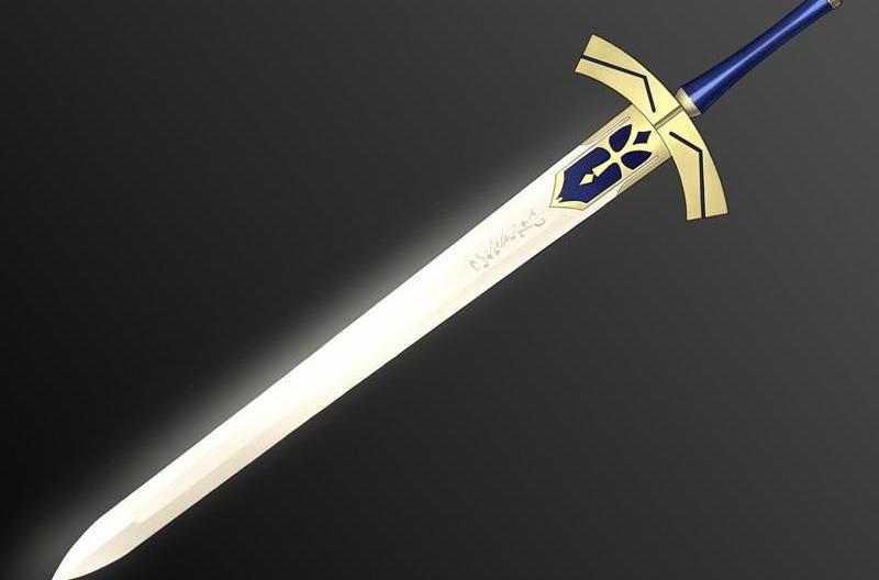 王者之剑(excalibur),又译为断钢剑,斩铁剑,《不列