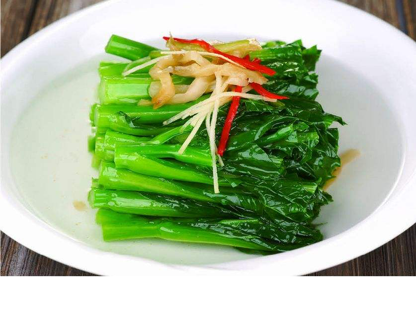 盐水菜心